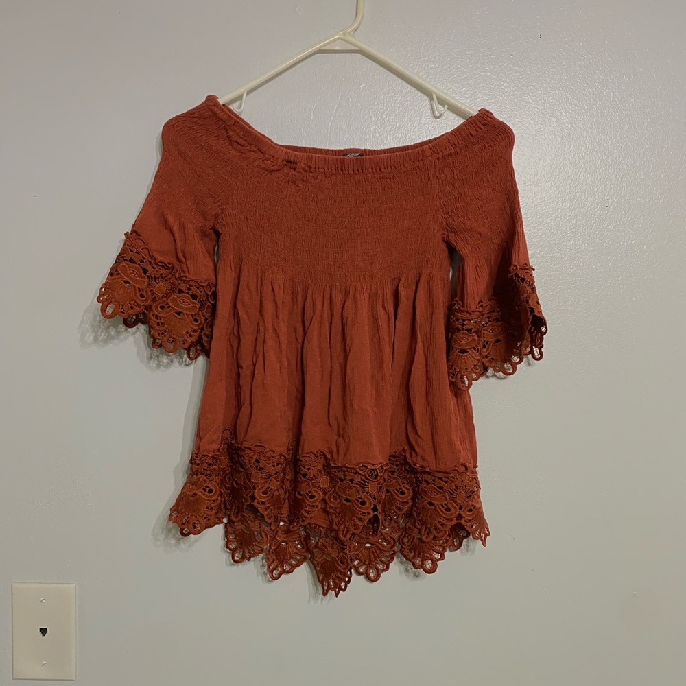 Autumn color blouse